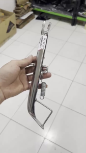 [ BISA COD ] Standar Samping Ring 18 Rxking Chrome Universal Bahan Tebal Chrom Rxk-ninja R Rr-rx King-klx-scorpio-vixion-tiger-tiger Revo-yt 155 Trail 30cm