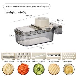 Besee | Multipurpose Slicer Grater Drier Storage Tool