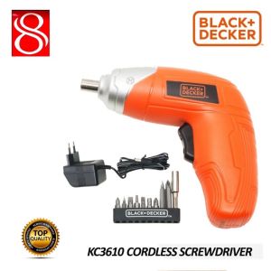 Black & Decker cordless rechargeable screwdriver ( KC4815) ( KC3610)