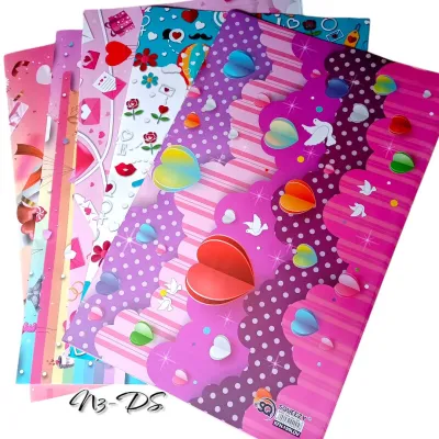 KERTAS KADO KIKY 48x62cm ISI 10 LEMBAR