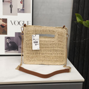 The Internet Is Selling 19.99 Euros! Export Tail Goods: Beach Straw Bag & Crossbody Shoulder Bag