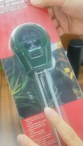 HEDAO Alat Pengukur PH Tanah Digital Akurat 3 in 1 Temperatur dan Kelembapan Soil TL00378