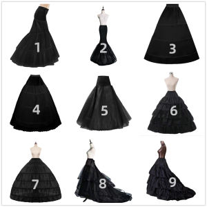 Export Ball Show Waist Girdle All Kinds of Black Crinoline Boneless Lolita Weddings Slip Dress