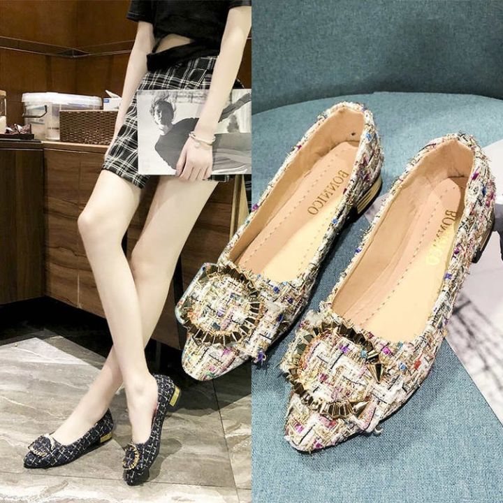 Gommino Women's Dress for Work 2024 Spring & Fall New Arrival Flats Not ...