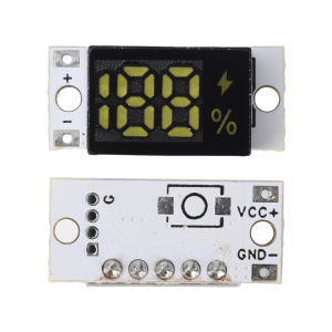 Đèn Báo Mức Pin Mini 1S-4S Series Máy Kiểm Tra Điện Áp Pin Lithium Mô-đun Hiển Thị LED Cho Nguồn Cung Cấp Điện DIY 6-24V DC