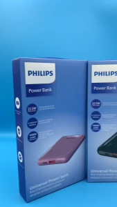 PHILIPS DLP3710FB/97 10000mAh Universal Power Bank – Fast Charger Compact Design Ideal for Travel