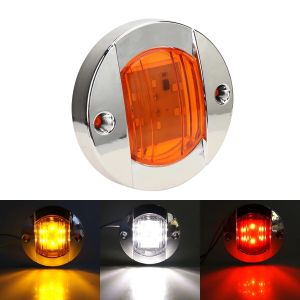 1 Chiếc 24V LED Bên Cột Mốc Đèn Báo Đa Năng 6 Đèn LED Hậu Sau Đèn Cảnh Báo Cho Xe Tải Kéo Xe Tải Văn Thông