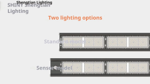 LED Modular High Bay Light 150LM/W Wide Beam Industrial Ceiling Wall Mount Flood Lamp