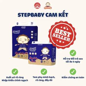 Bịch Bỉm Step Baby đủ size cho bé