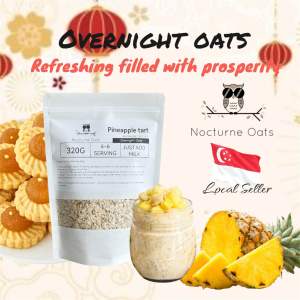 Nocturne Overnight oats 320g Value pack (Pineapple tart)