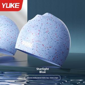 YUKE | Long Hair Suitable Waterproof Swim Cap Adult