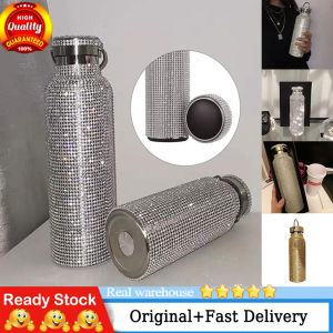 ร้านอาหาร 500Ml ร้านอาหาร กระบอกน้ำสแตนเลสสมาร์ท ความร้อนกระบอกน้ำสุญญากาศแก้วมัค ขวัญผู้ชายและผู้หญิง