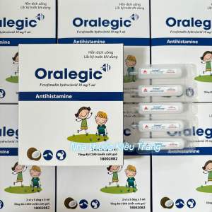 Oralegic - Hỗ trợ giảm triệu chứng viêm mũi dị ứng mày đay
