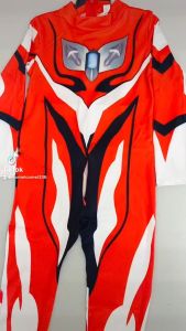 Comel Kids Cosplay Ultraman Jumpsuit Cosplay Costume Kostum Ultraman Jumpsuit Set 儿童奥特曼角色服