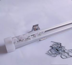 Batang gorden 2 meter lengkap 1 set rollet besi rel komplit murah Tiang Hordeng serelek 50 cm 75 cm 100 cm 1 Meter 150cm batang balok