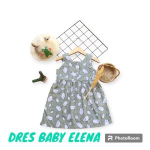 COD DRES BABY ELENA MOTIF DOMBA MURAH DAN PROMO