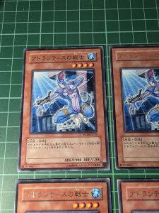 YUGIOH Japanese FOTB-JP016 SD23-JP013 亞特蘭蒂斯的戰士 Warrior of Atlantis (R) (N) 97%92%80%70%70%97%