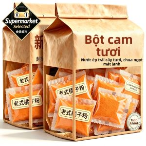 Bột Uống Cam Không Đường Không Chất Bảo Quản