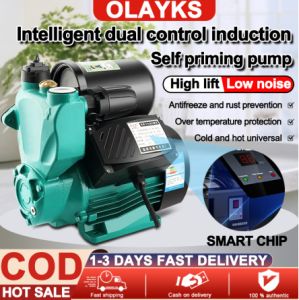 Water Pump Automatic Booster Pump 220V intelligent Hot and Cold Water Self-priming Pump Jet pump bass high-power