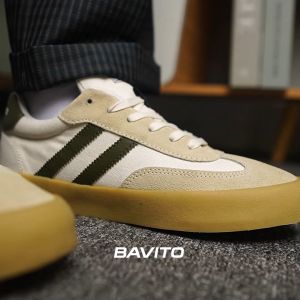 Bavito 36-46 Classic Low Offwhite Army - Sepatu Sneakers Casual