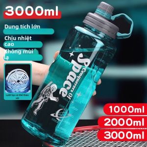 Qinju studio | Bình Nước Thể Thao Chống Nóng 2000ml