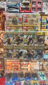 ตัวต่อทหาร เลโก้ทหาร ของเล่นทหาร ตัวต่อทหารมีกล่องเก็บ เลโก้ทหาร ถุงเลโก้