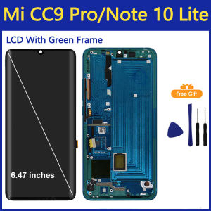 AUMOOK | New AMOLED Display For Xiaomi Mi CC9 Pro LCD Display Touch Screen Digitizer For Xiaomi Mi Note 10 Lite LCD Display Replacement