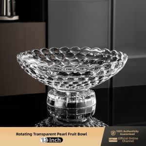 BOANG | Luxurious High-Transparency Lead-Free Thickened Fruit Plate