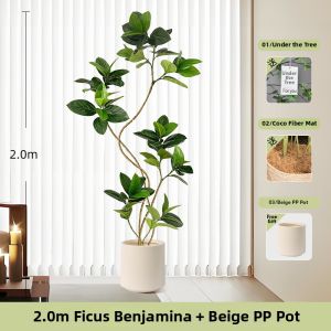 LIANYOU | High-End Luxury Bengal Ficus Large Artificial Plant