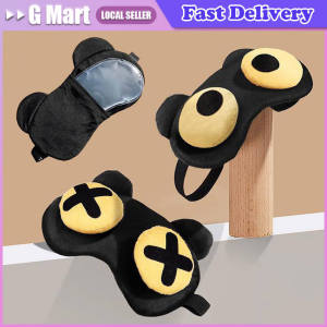 Creative Quirky Expression of Big Eyes Hot and Cold Compress Sleep Eye Mask Lunchtime Blackout Eye Mask