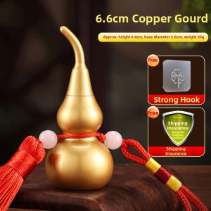 HETANGYUESHE | Feng Shui Brass Gourd Ornament