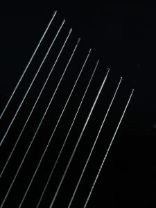 Beading Needle Set Fine Rice Beads Stringing Needle Hook Needle Necklace Buddha Beads Jewelry Making Tools Metal Material