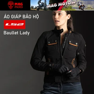 Áo giáp bảo hộ motor xe máy LS2 Bullet Lady