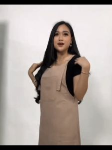 Overall Rok Jumpsuit Jeans Baju Kodok Wanita Terbaru Terlaris