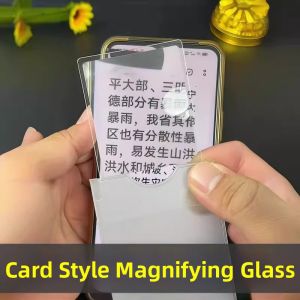 Retractable Portable Multifunctional Card Magnifier High Definition