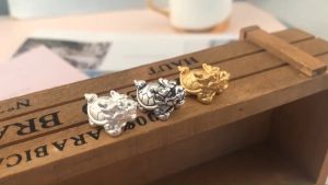 [HCM]Charm S925 long quy xỏ ngang 21x12.2mm - NQ Jewelry