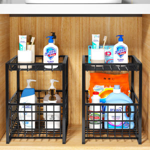 Space-saving Layered Storage Rack