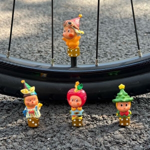 Đầu Van Xe Đạp Gấp Hình Ngôi Sao Dễ Thương Phụ Kiện Trang Trí Nhỏ Cho Xe Đạp Đường Trường Và Xe Đạp Leo Núi