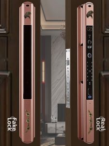 AODENG | Weatherproof Smart Door Lock with Face Recognition and Fingerprint Sensor
