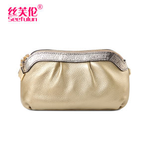 SIFULUN | Soft Leather Large Capacity Clutch Crossbody Bag