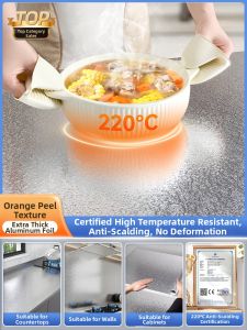 Watthour | Heat-Resistant Oil-Proof Waterproof Moisture-Resistant Kitchen Foil Sticker