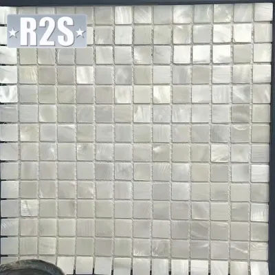 shell mosaic mother of pearl natural kitchen backsplash wallpaper tile bathroom background shower decorative wall tiles sheet