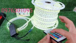 Dây đèn Led đổi 7 màu trang trí ngoài trời Siêu Sáng Siêu Chống Nước
