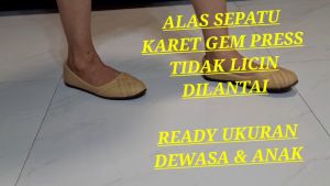 Sepatu slip on wanita karet lentur couple ibu anak perempuan elegan murah berkualitas terbaru keren