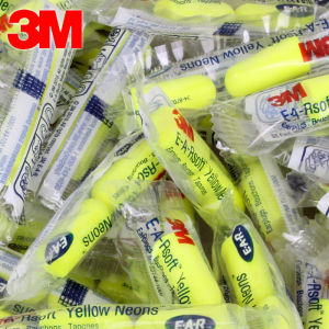 3M | 3M noise-canceling earplugs 312-1250 sound-isolating earplugs Sleeping Learning Factory noise-proof earplugs Hearing Protection.