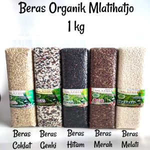 Beras Organik Beras Merah Beras Hitam Beras Diet Basmati Mlatiharjo 1kg