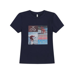 Original Digital Print Slim Fit Short Sleeve T-shirt