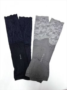 [SG HIJAB OUTLET] Lacey Handsocks Stretchable Cotton Lycra