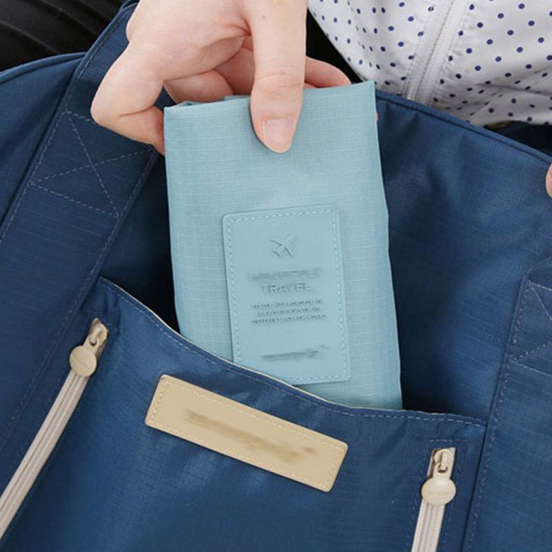 Waterproof Folding Shoe Pouch, High Capacity Portable Travel Shoe Organizer Bag
_voghion.com