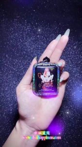 Thai Amulet 財富女神與老虎護身牌 Wealth Mae Sertti With Tiger Amulet